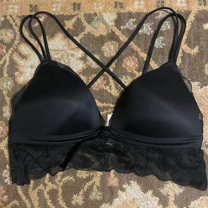 VS PINK lace push-up bralette